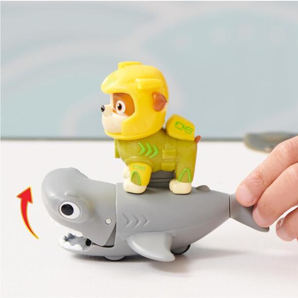 Paw Patrol, Aqua Pups Rubble and Hammerhead Action Figures Set New in Package - Picture 2 of 4